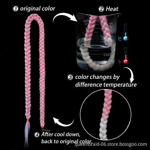 Smartbraid 2020 Light Variation Temperature Variation Flame Retardant Synthetic Braid Hair